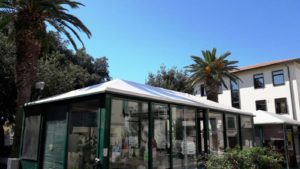 copertura in pvc per attivita commerciale RIF: SE42