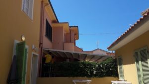 pergola con 5 metri di sporgenza per giardino SE94