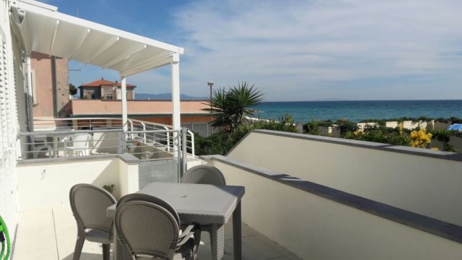 pergola motorizzata su terrazza