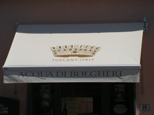 tenda per negozio a bolgheri, fraz. di castagneto carducci (li) RIF: TS238