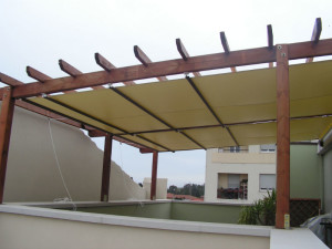 copertura per gazebo a scorrimento RIF: SE69