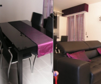 mantovana per tenda coordinata cuscini tavolo