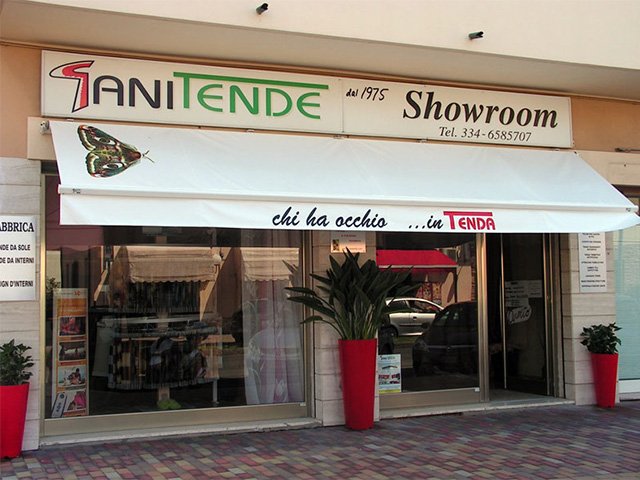 Showroom S. Vincenzo Gani Tende