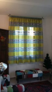 tenda corta su bastone a soffitto RIF: TC136