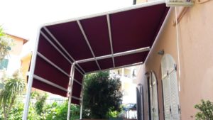 tende a capanno per ingresso di casa RIF: TS99