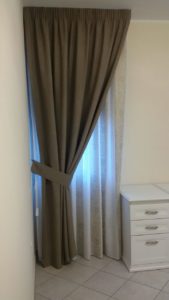 tende arricciate in misto lino RIF: TC79