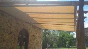 tende da sole con struttura legno RIF: TS225