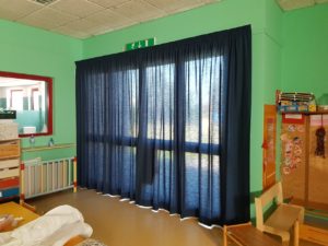 tende ignifughe per scuola RIF: TC41