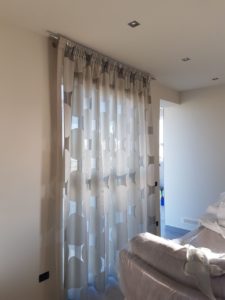 tende con motivo geometrico a cerchi RIF: TC327