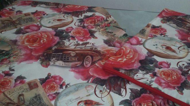 tessuto in cotone e poliestere per tende e rivestimento d'interni