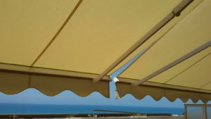 tende a bracci gialle RIF: TS233