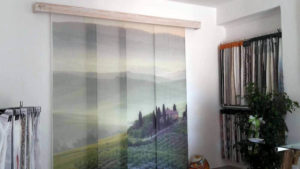 tenda a pannelli con stampa toscana RIF: TC328