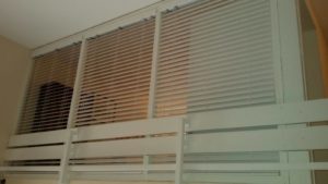 veneziane in legno bianco RIF: TC238