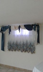 tenda finto palloncino con drappo RIF: TC363