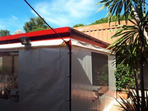 chiusure in pvc trasparente cristal per ristorante RIF: SE104