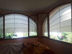 2 eleganti cappottine semi centinate per villa RIF: TS295