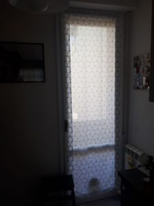 tenda a pacchetto liscio per portafinestra RIF: TC35