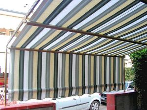 tenda a capanno a righe verdi RIF: TS333