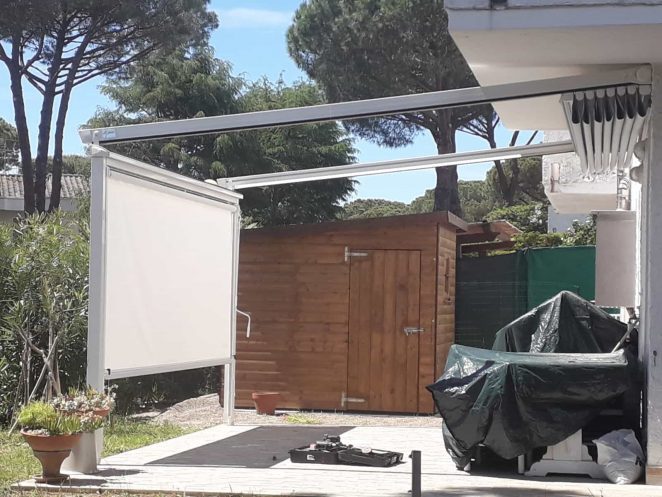 microforato per chiusura pergola