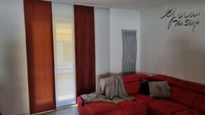 tende a pannelli a colori alternati per salotto (RIF: TL20)